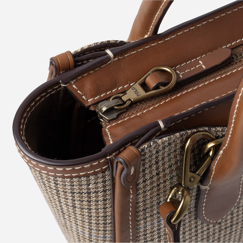 Mini Sloane-Satchel-Small Brown Multi