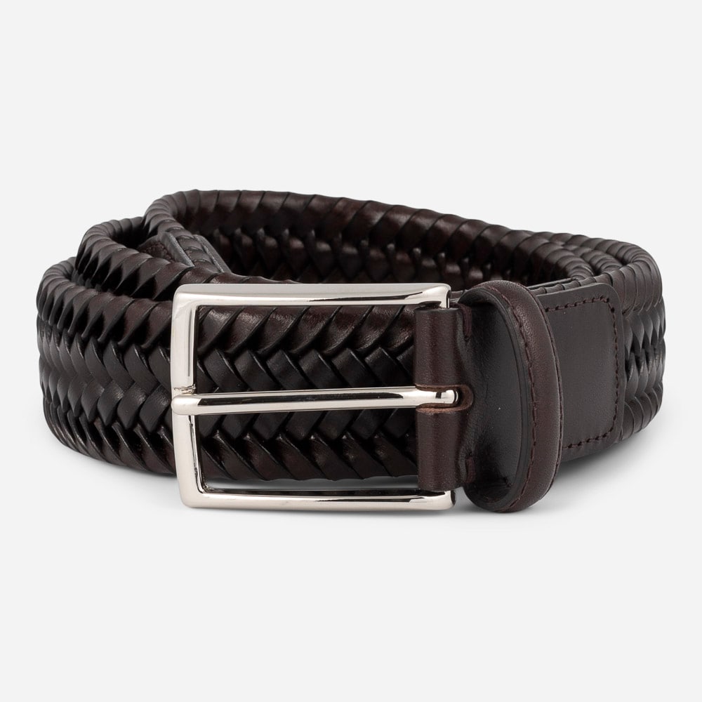 Braided Leather Belt - T.Moro