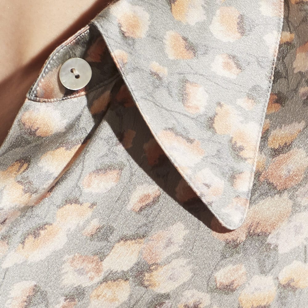 Carnation Blouse 474 Blue Fog