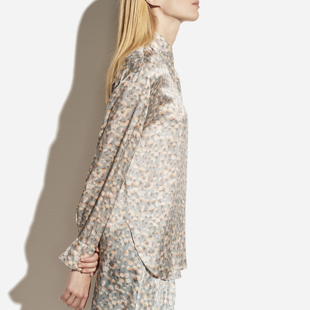 Carnation Blouse 474 Blue Fog