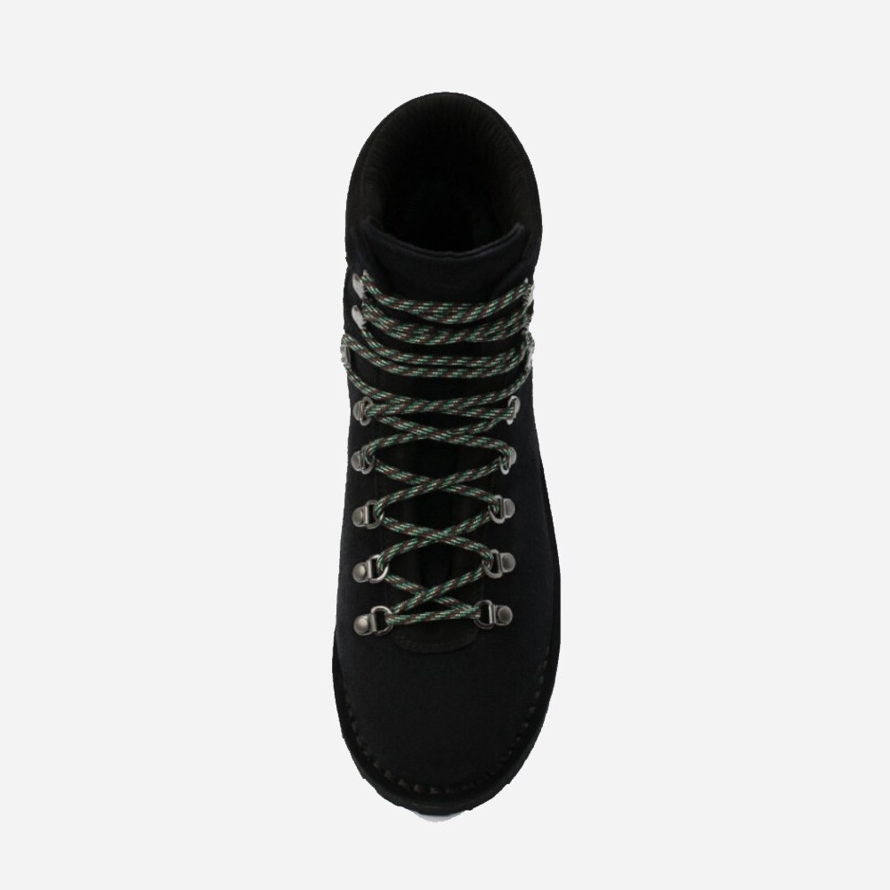Roccia Vet Black Suede Shearling