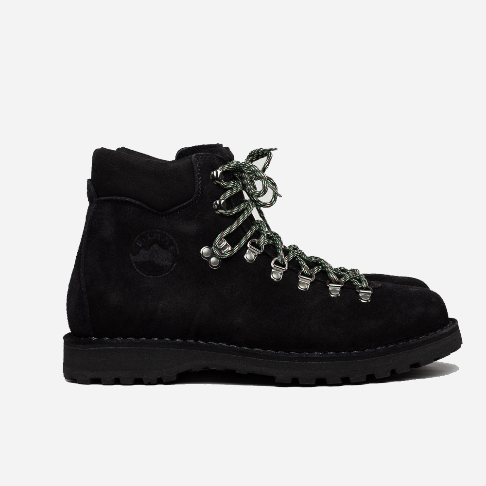 Roccia Vet Black Suede Shearling