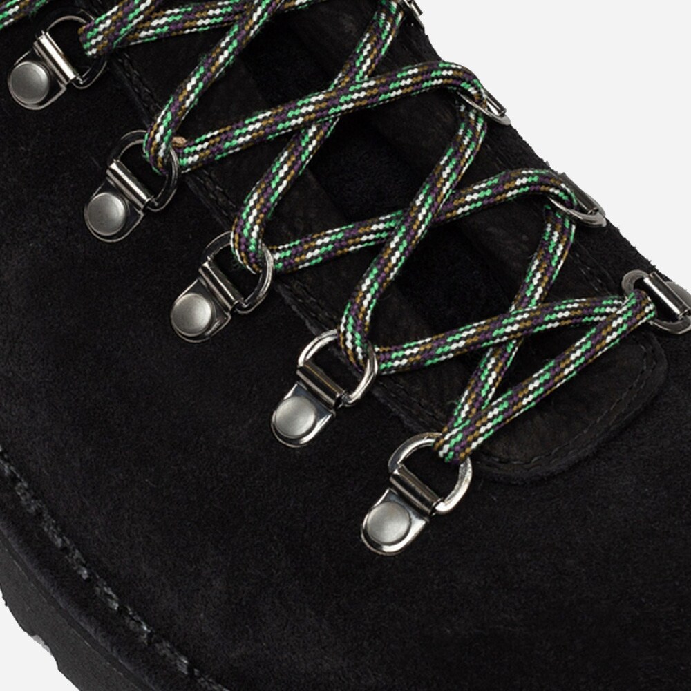 Roccia Vet Black Suede Shearling