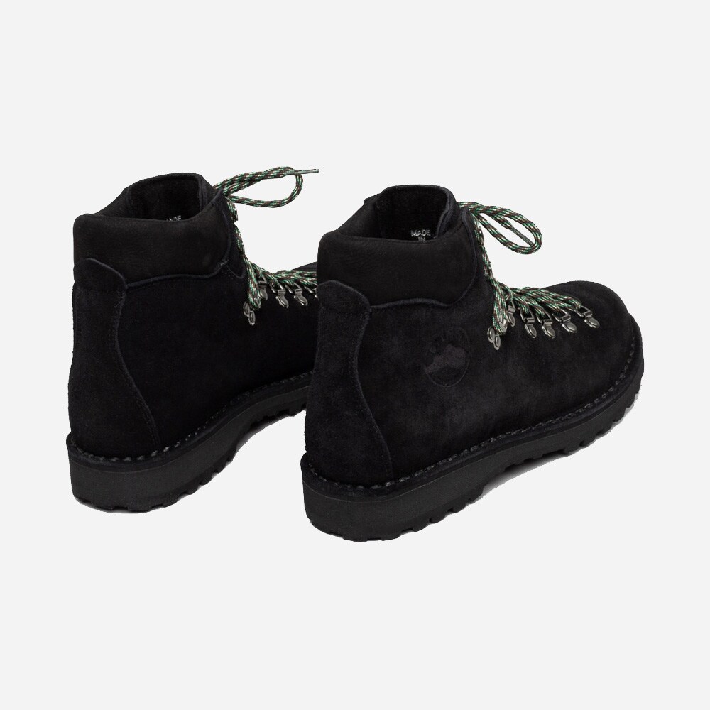 Roccia Vet Black Suede Shearling