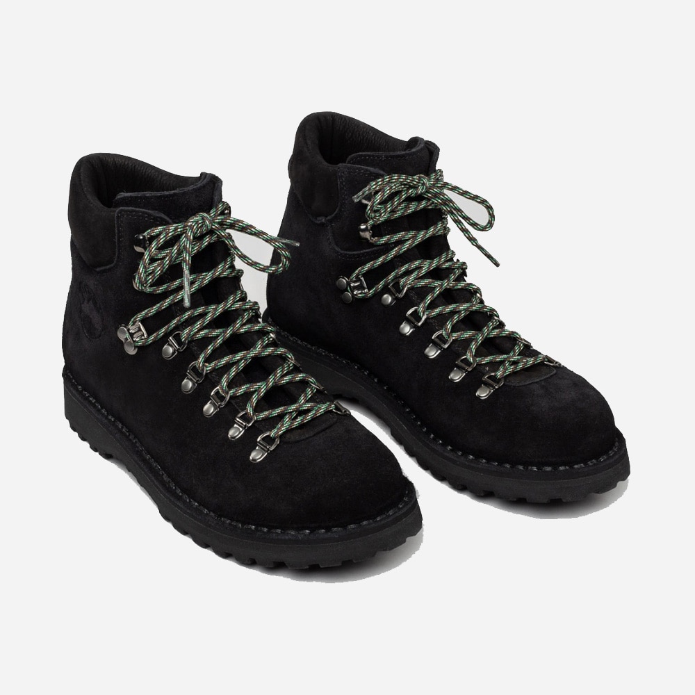 Roccia Vet Black Suede Shearling