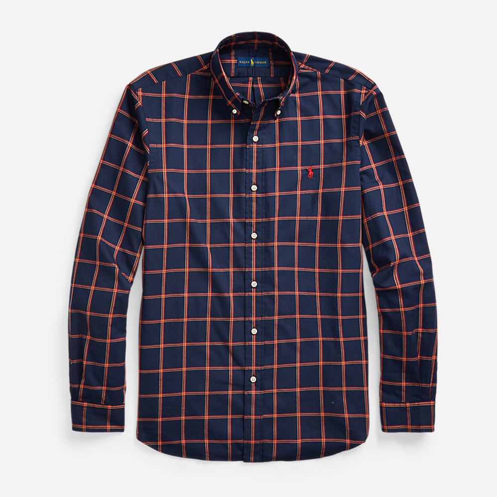 Custom Sport Shirt 4927 Navy/Red