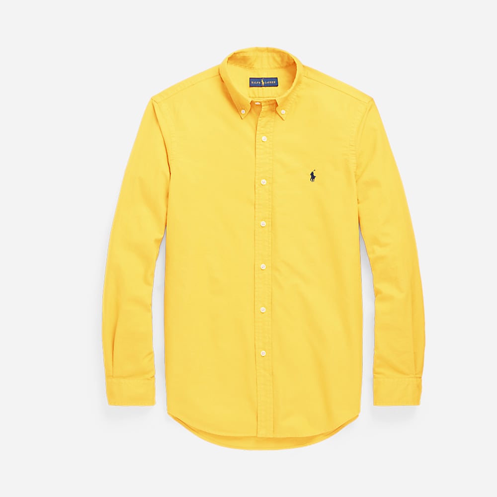 Slim Sport Shirt Canary Yellow