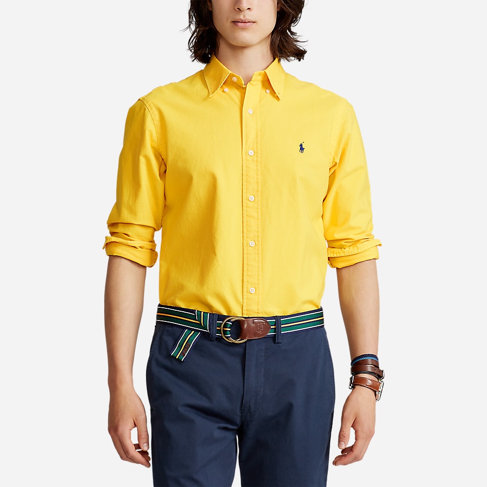 Custom Sport Shirt Canary Yellow
