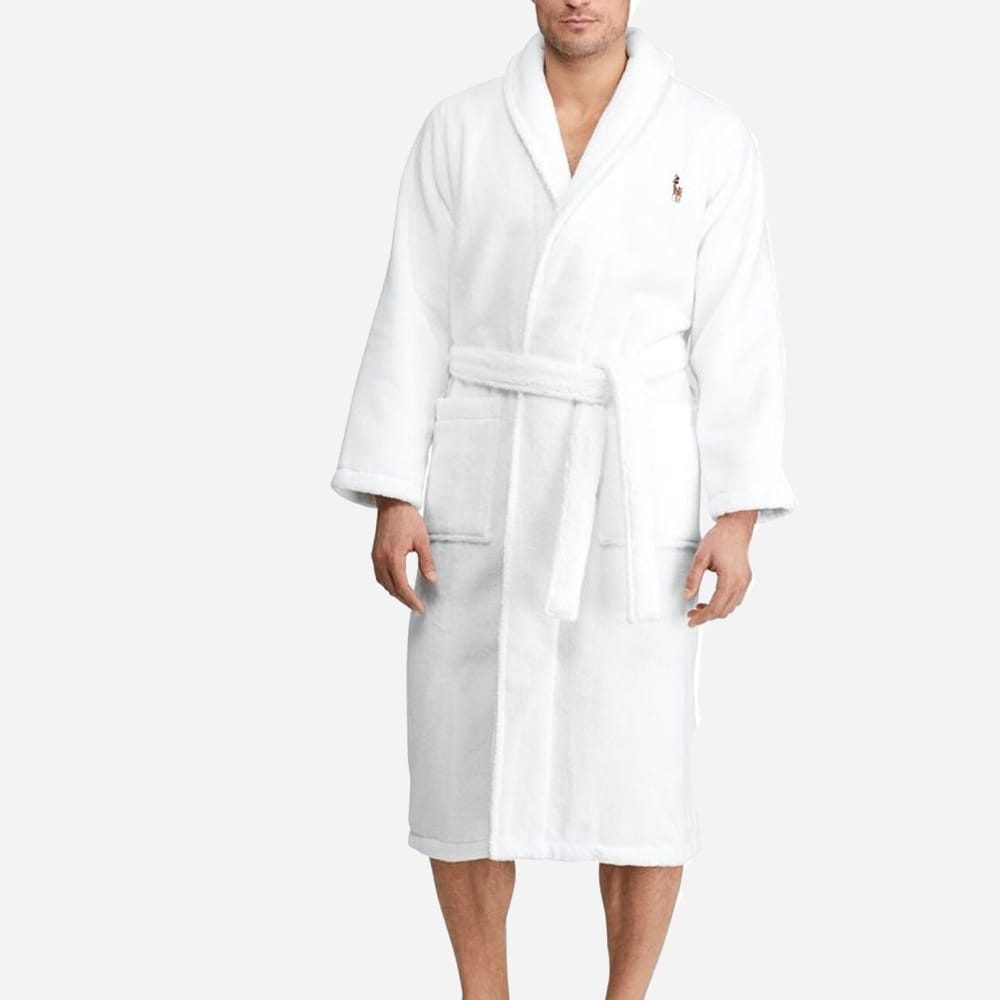 Shawl-Sleep-Robe White