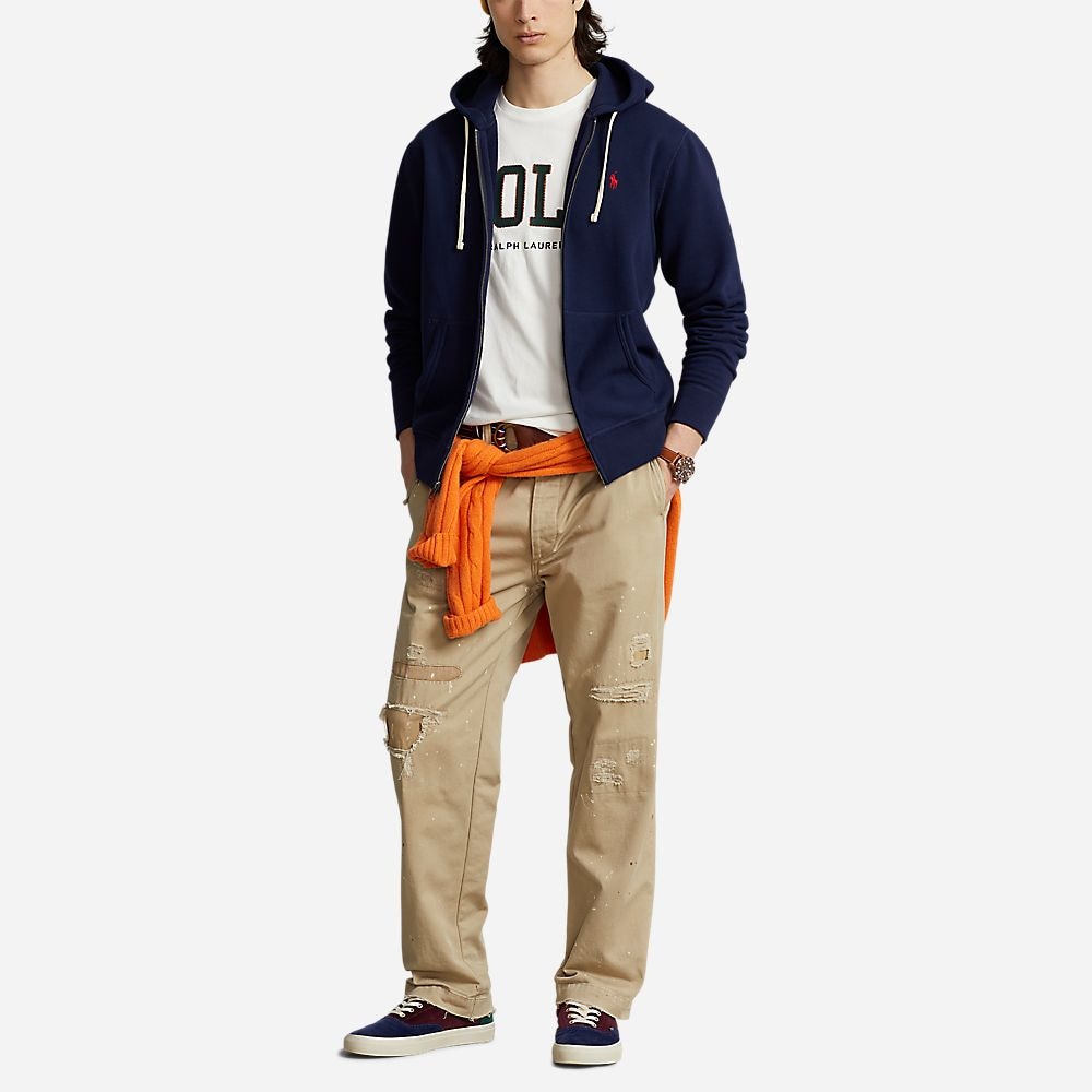 The R.L. Fleece Hoodie - Cruise Navy