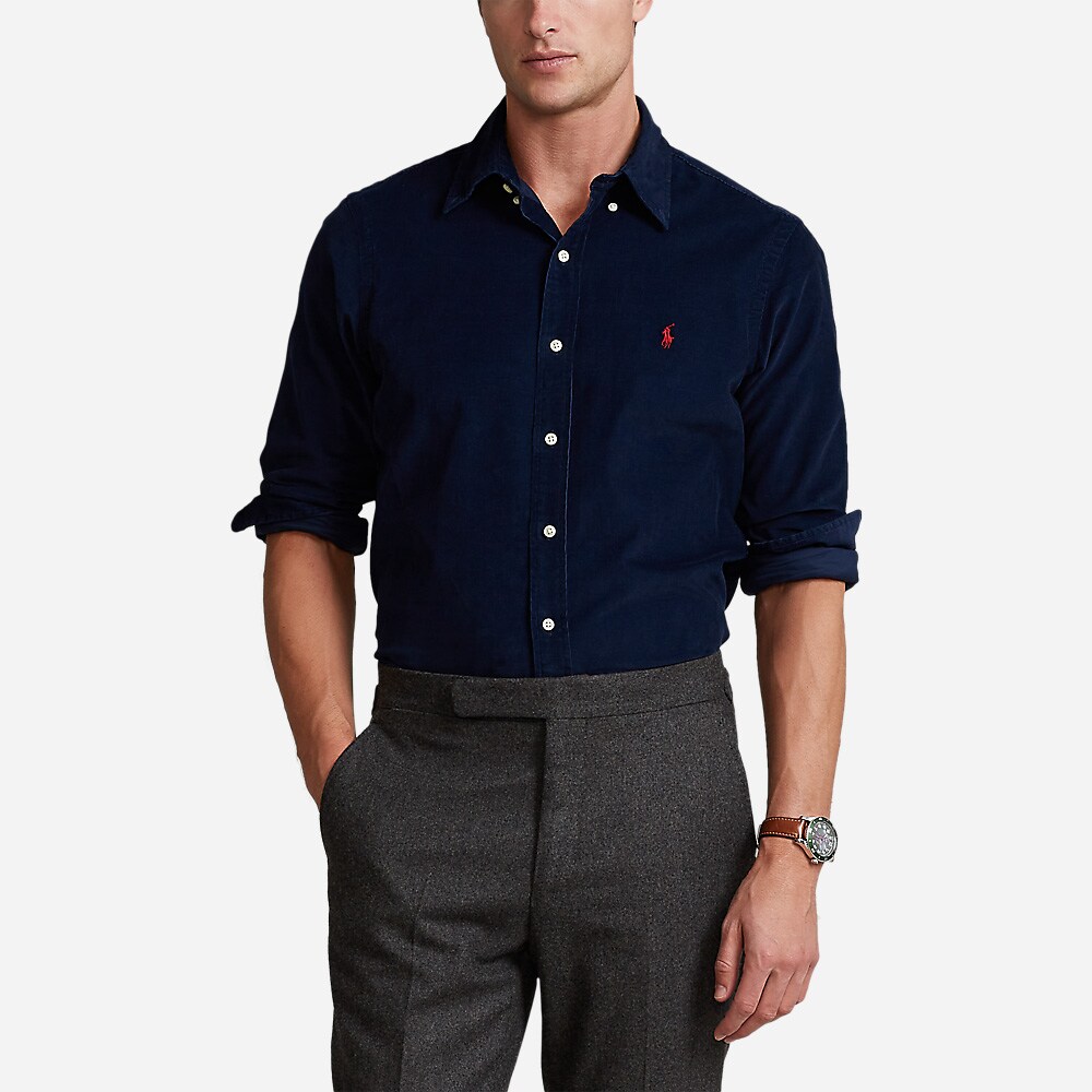 Slim Sport Shirt Cruise Navy