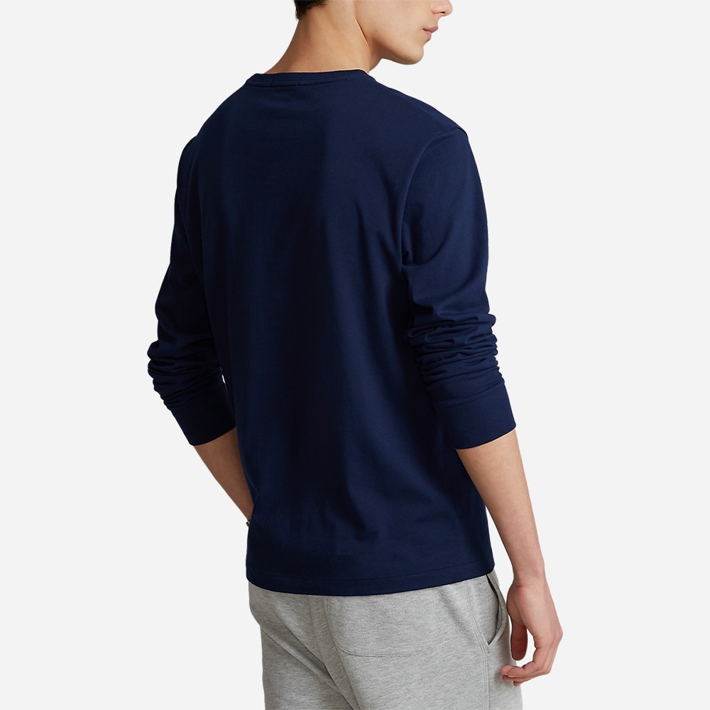 Long Sleeve-T-Shirt French Navy