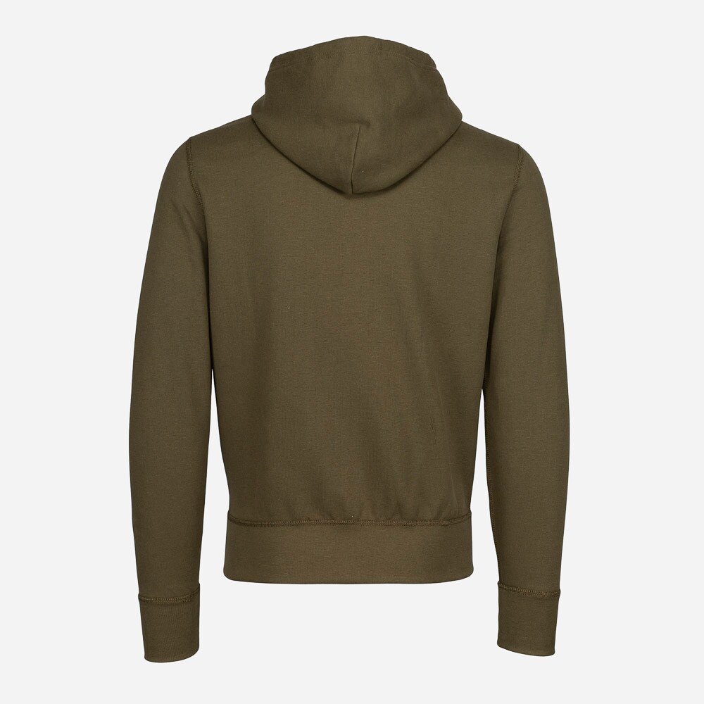 Long Sleeve-Knit Defender Green