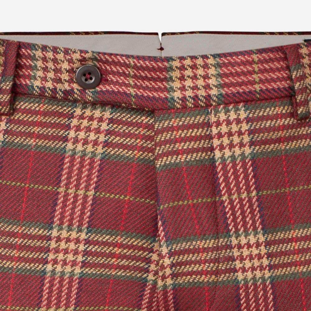 Theca Vp Wool Red Check