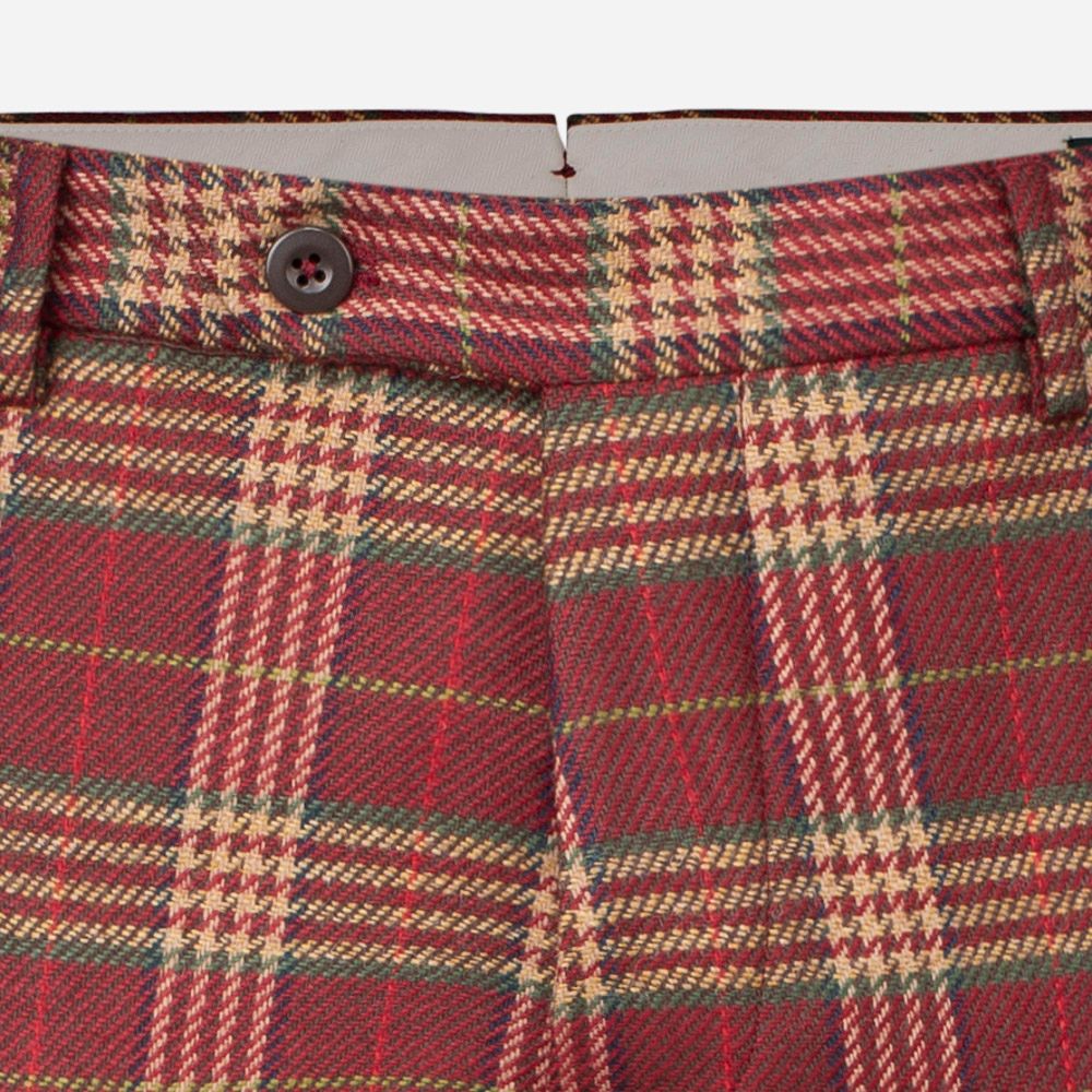Theca Vp Wool Red Check