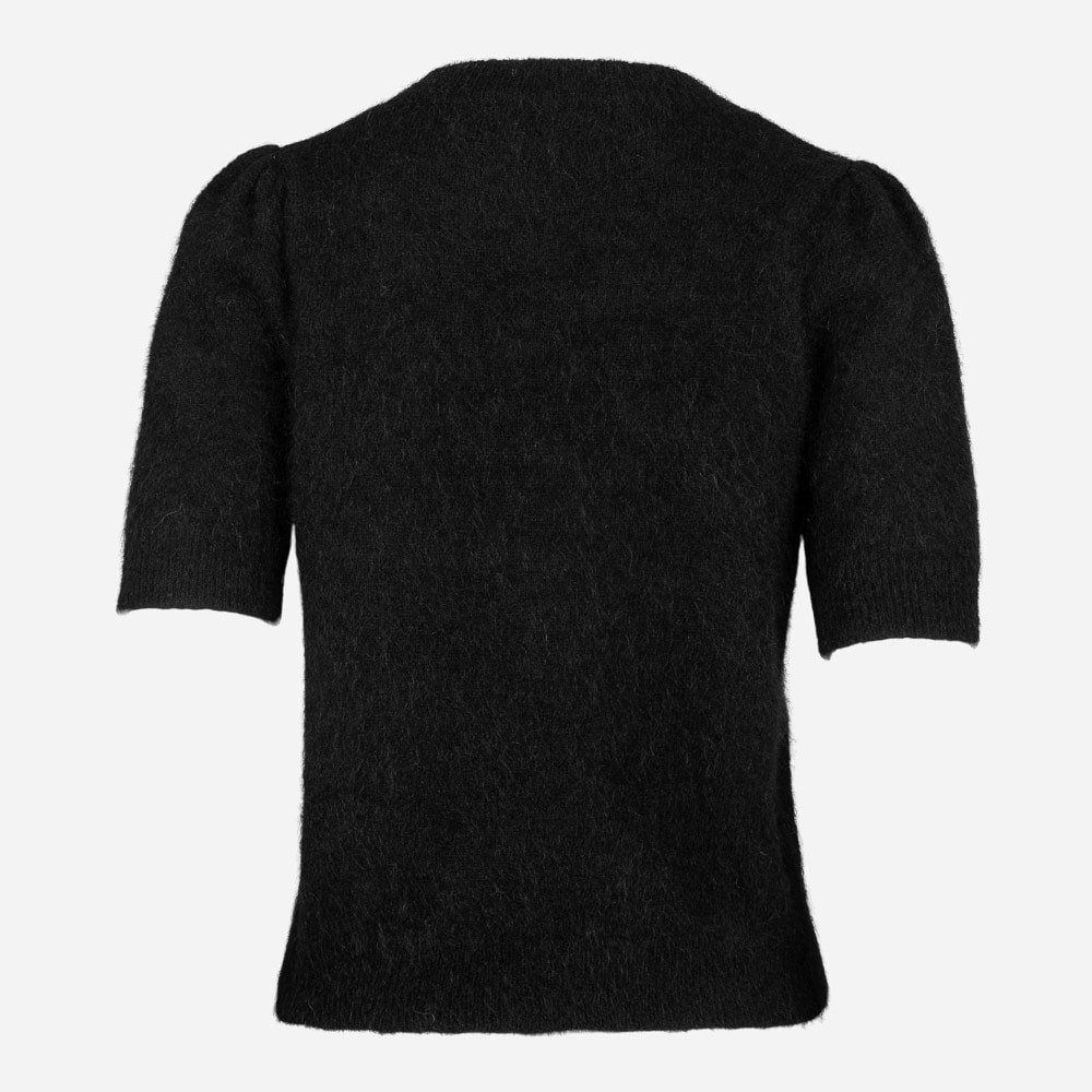Soft Sweater W/Short Sleeve Black