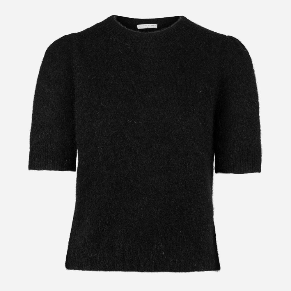 Soft Sweater W/Short Sleeve Black