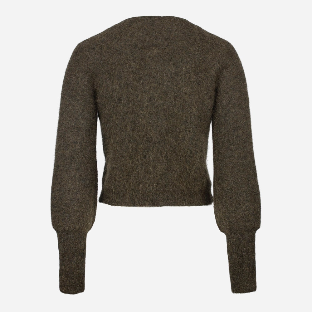 Soft Petit Cardigan Army Green