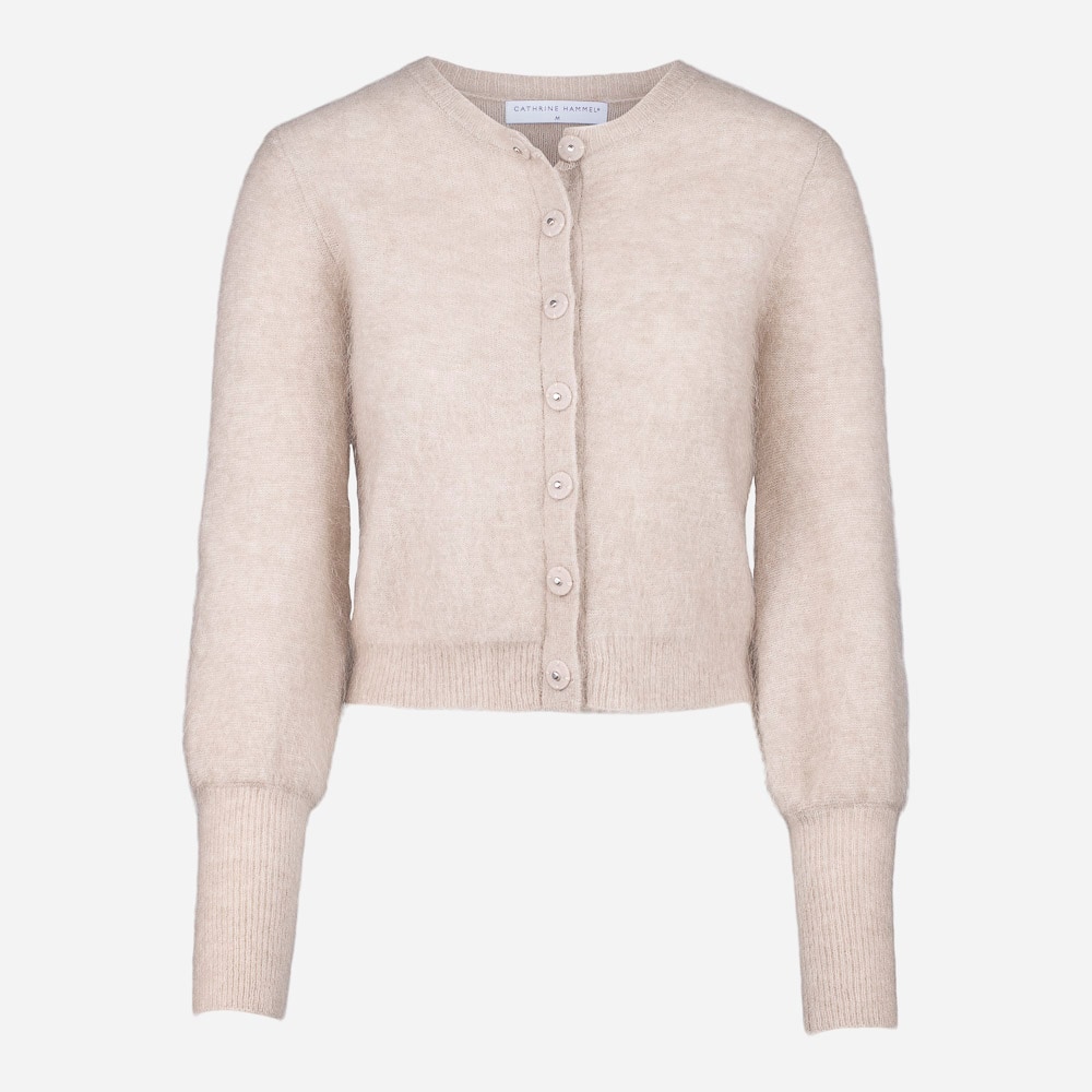 Soft Petit Cardigan Warm Grey