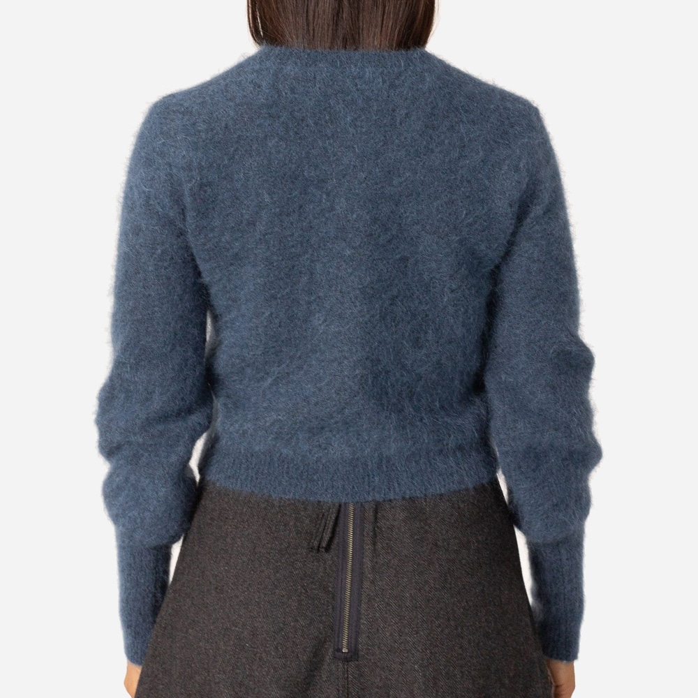 Soft Petit Cardigan North Blue Sea