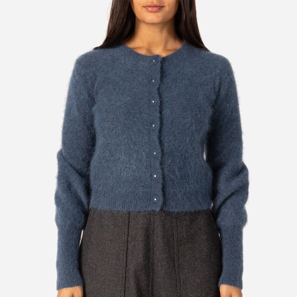 Soft Petit Cardigan North Blue Sea
