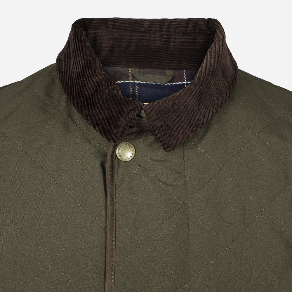 Burton Quilt Dk Olive