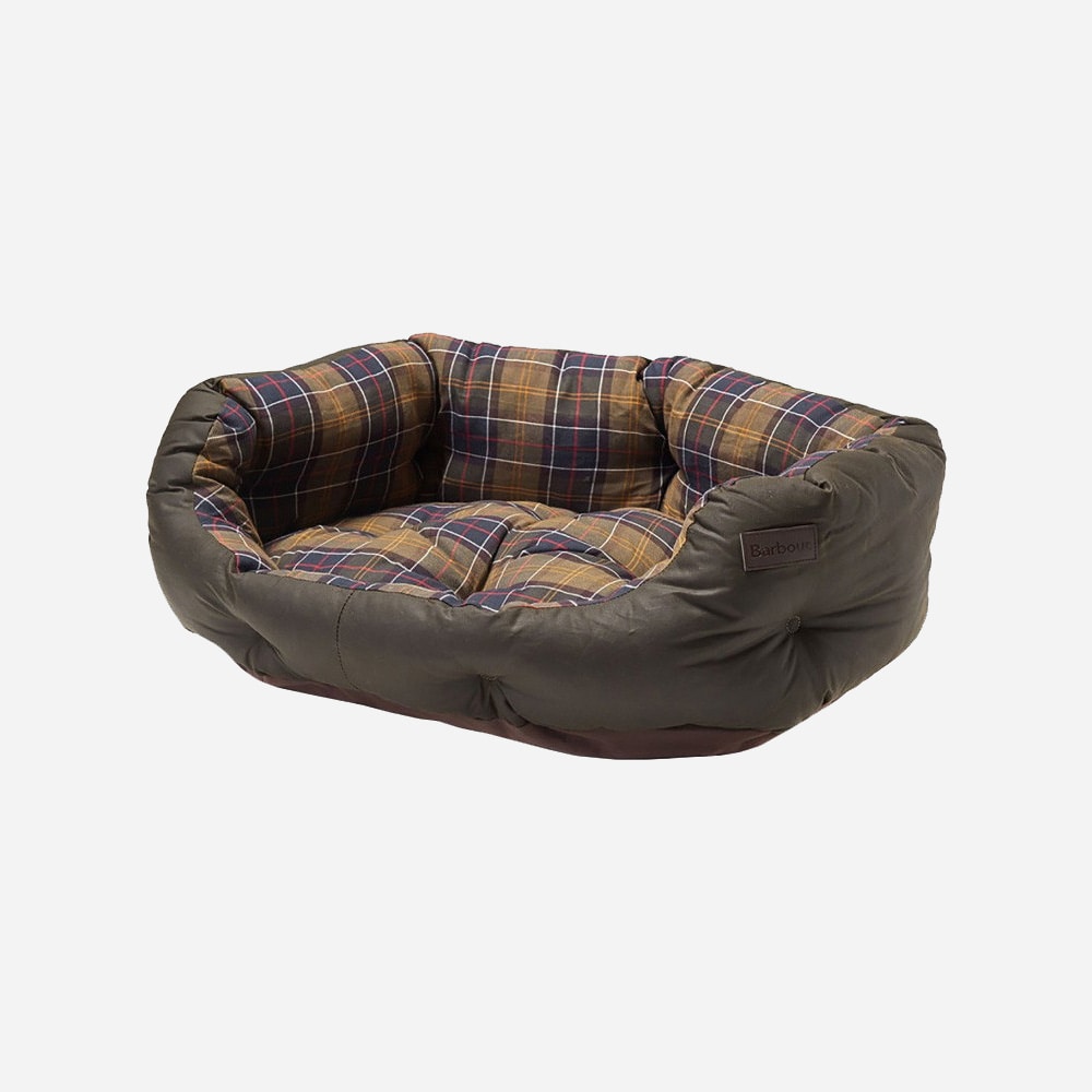 Wax/Cotton Dog Bed 30" Classic/Olive