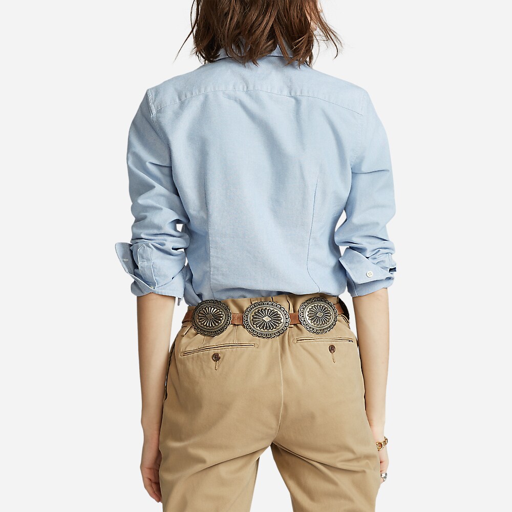 Kendal-Long Sleeve-Shirt Blue