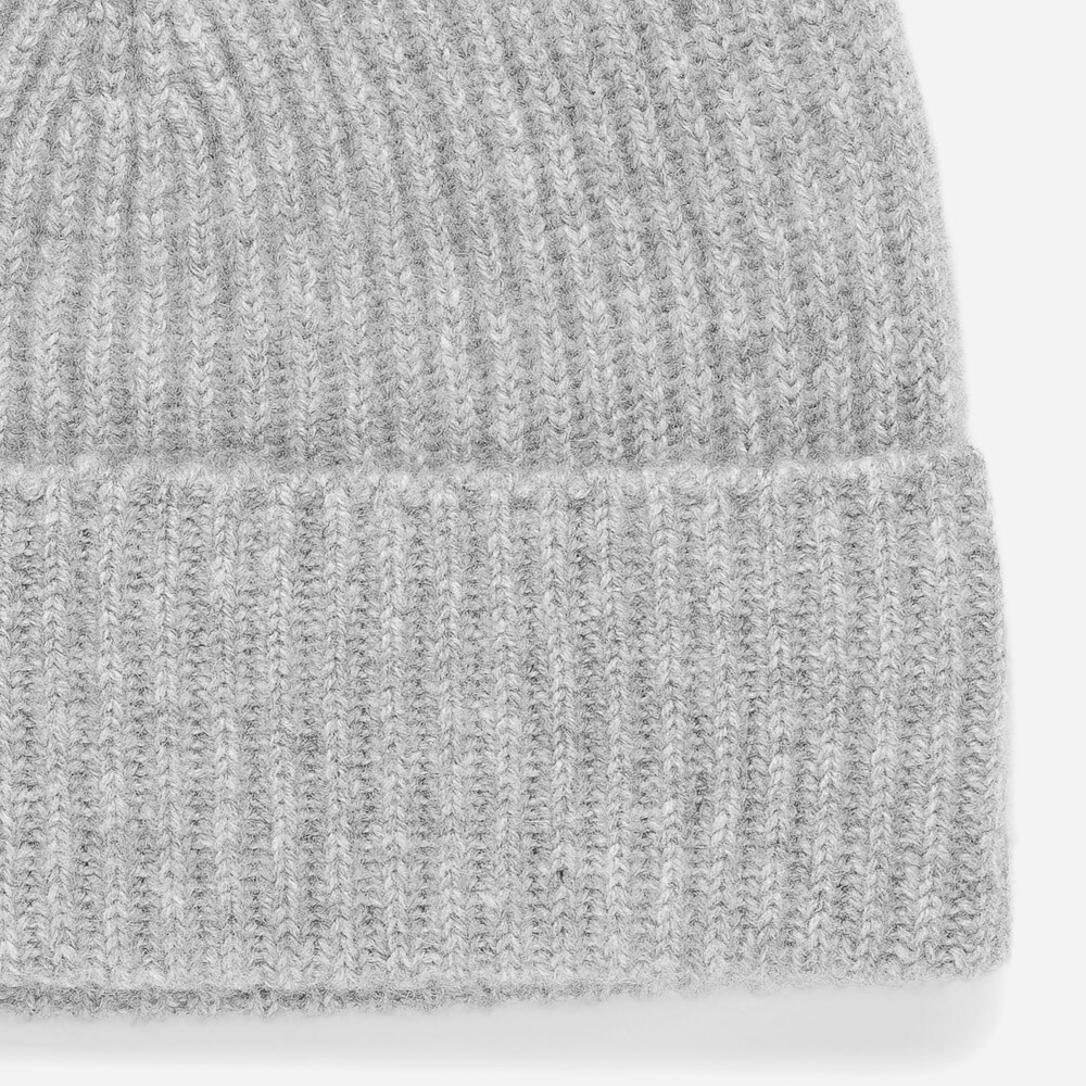 Ribbed Hat Ha0308 Light Grey