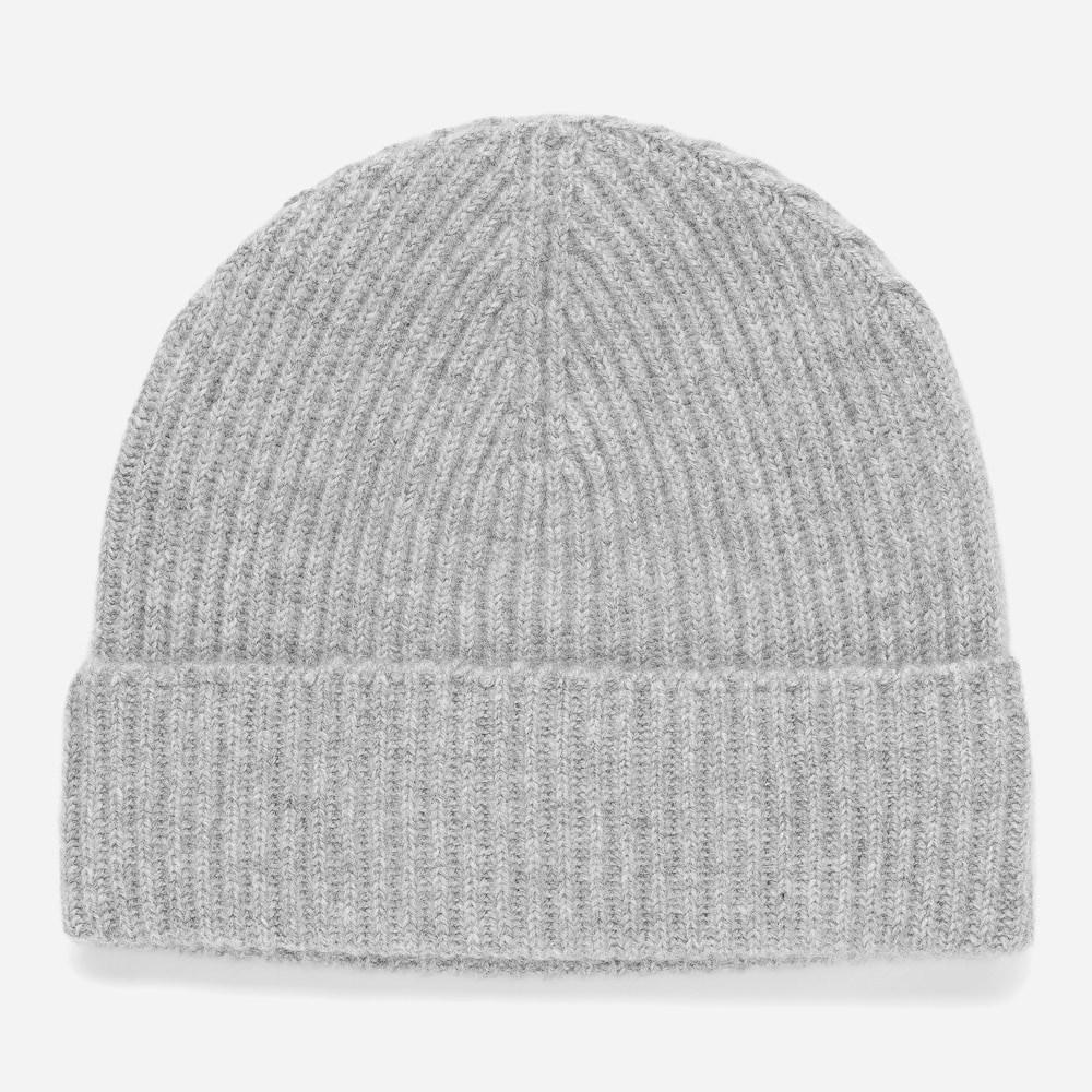 Ribbed Hat Ha0308 Light Grey