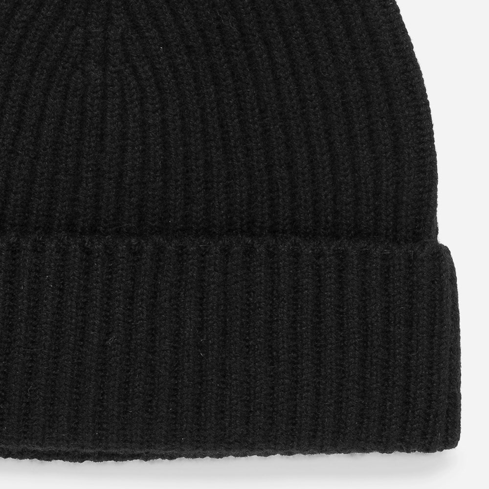 Ribbed Hat Sa0900 Black