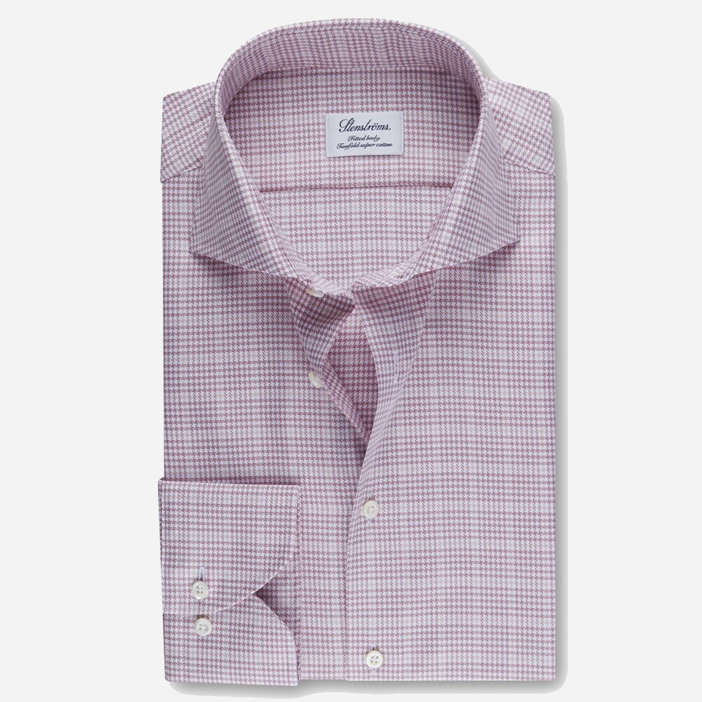 Slim Red Checked