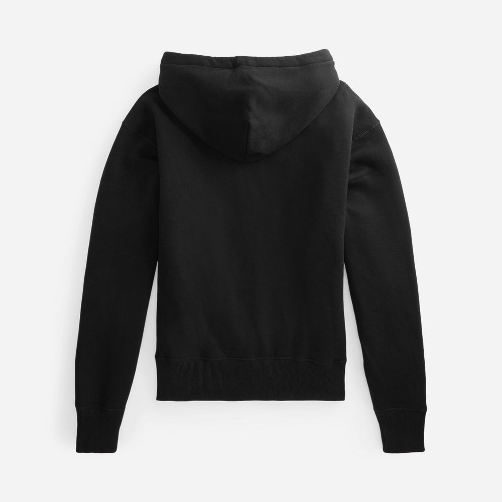 Ski Long Sleeve-Sweatshirt Polo Black
