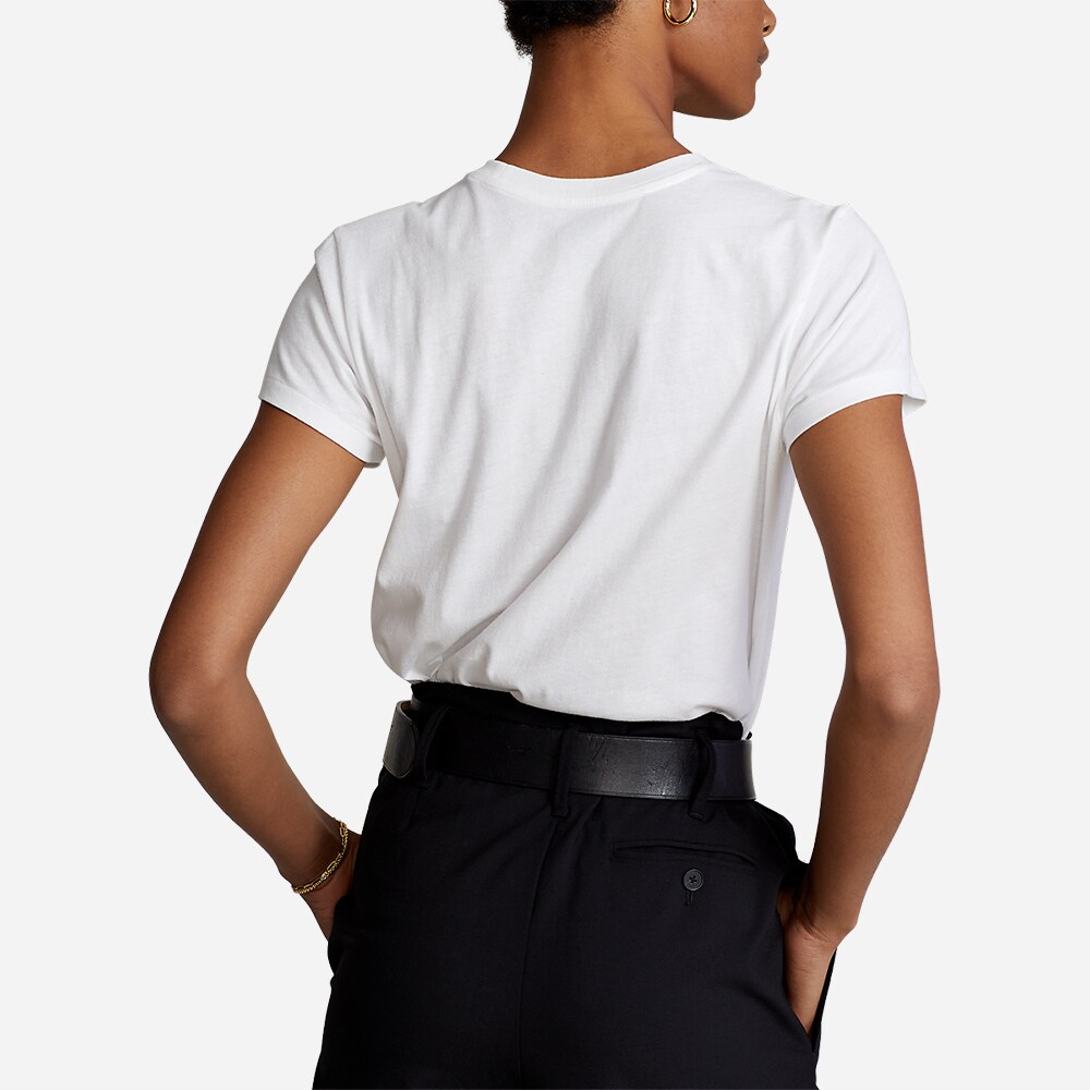 Ski Short Sleeve-T-Shirt White