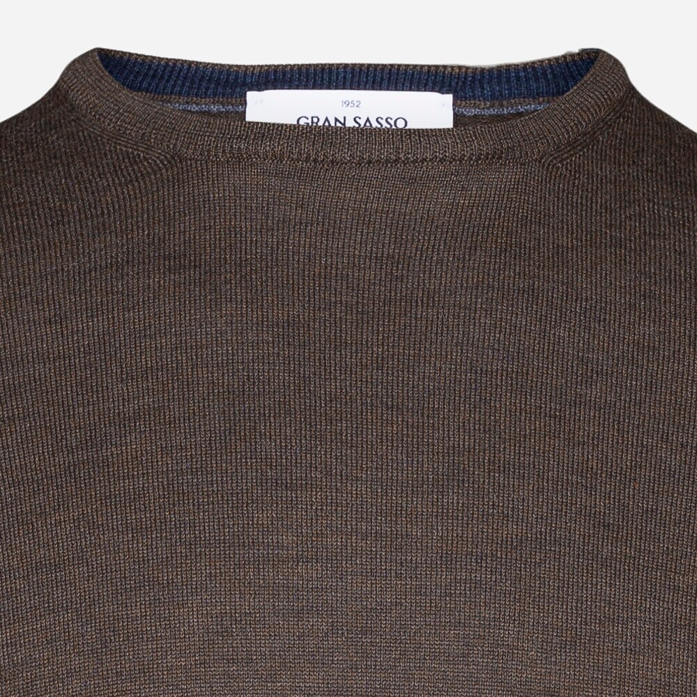 Merino Crew 186 Brown
