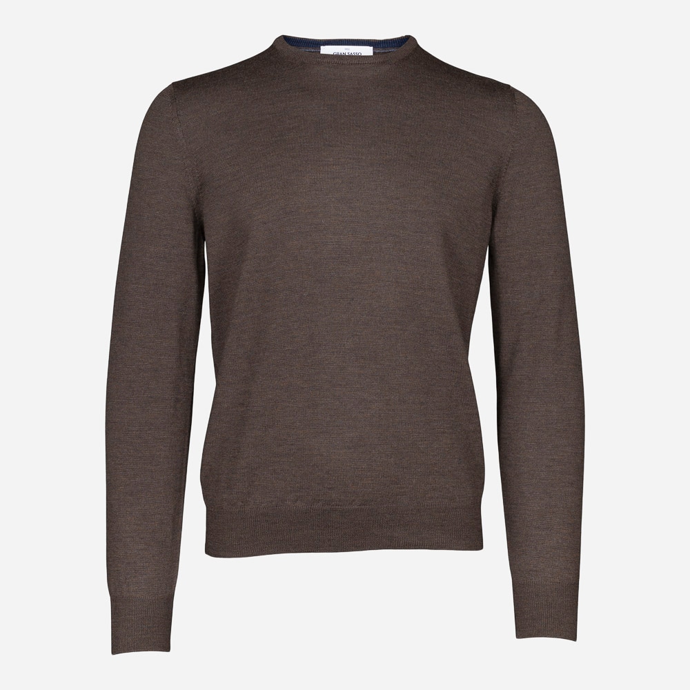 Merino Crew 186 Brown