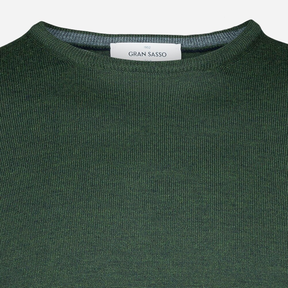 Merino Crew 499 Green