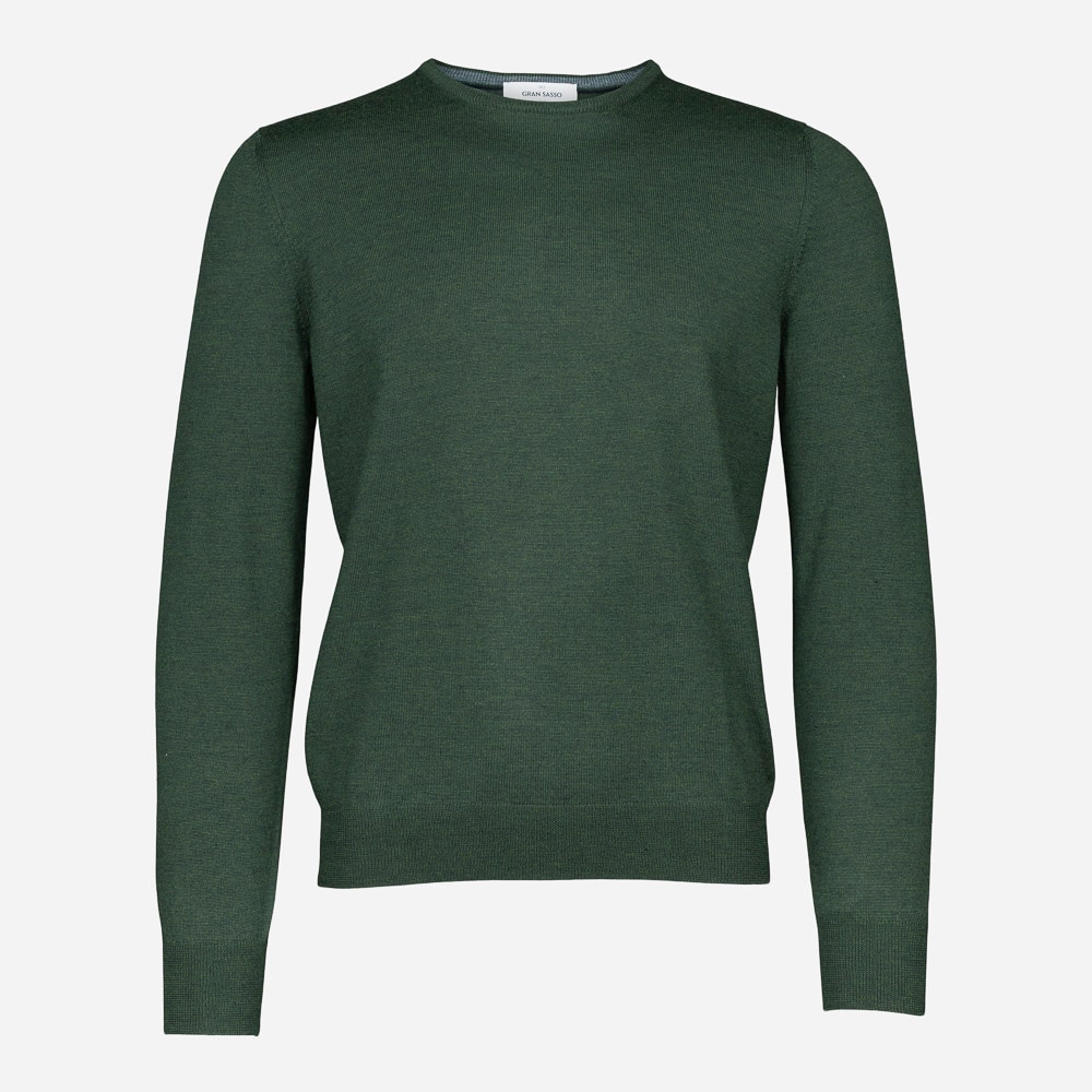 Merino Crew 499 Green