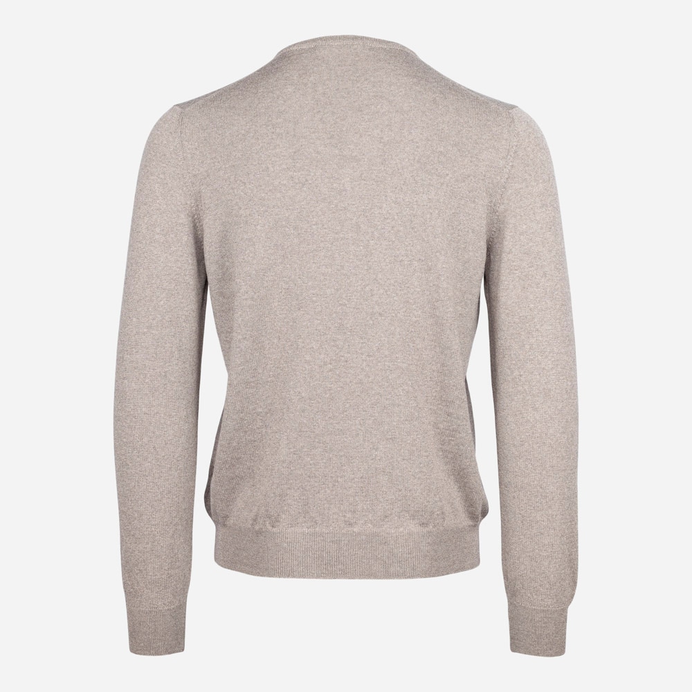 Merino V-Neck 140 Beige