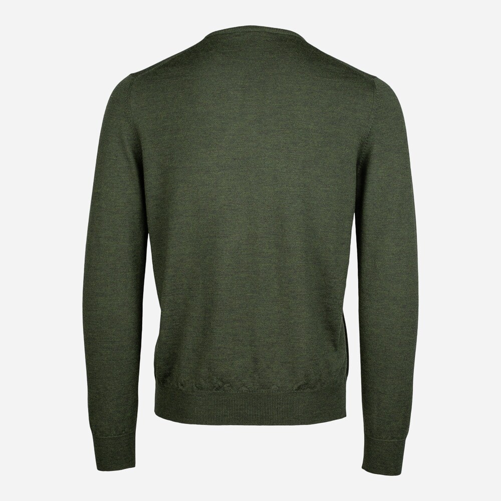 Merino V-Neck 499 Green