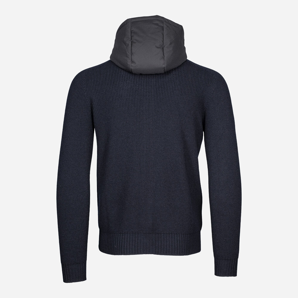 Rain Wool Hood 598 Navy