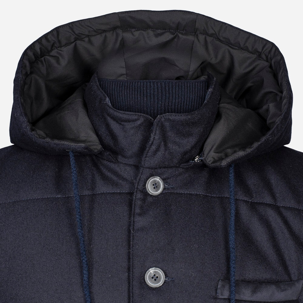 Gilet Wool 598 Navy