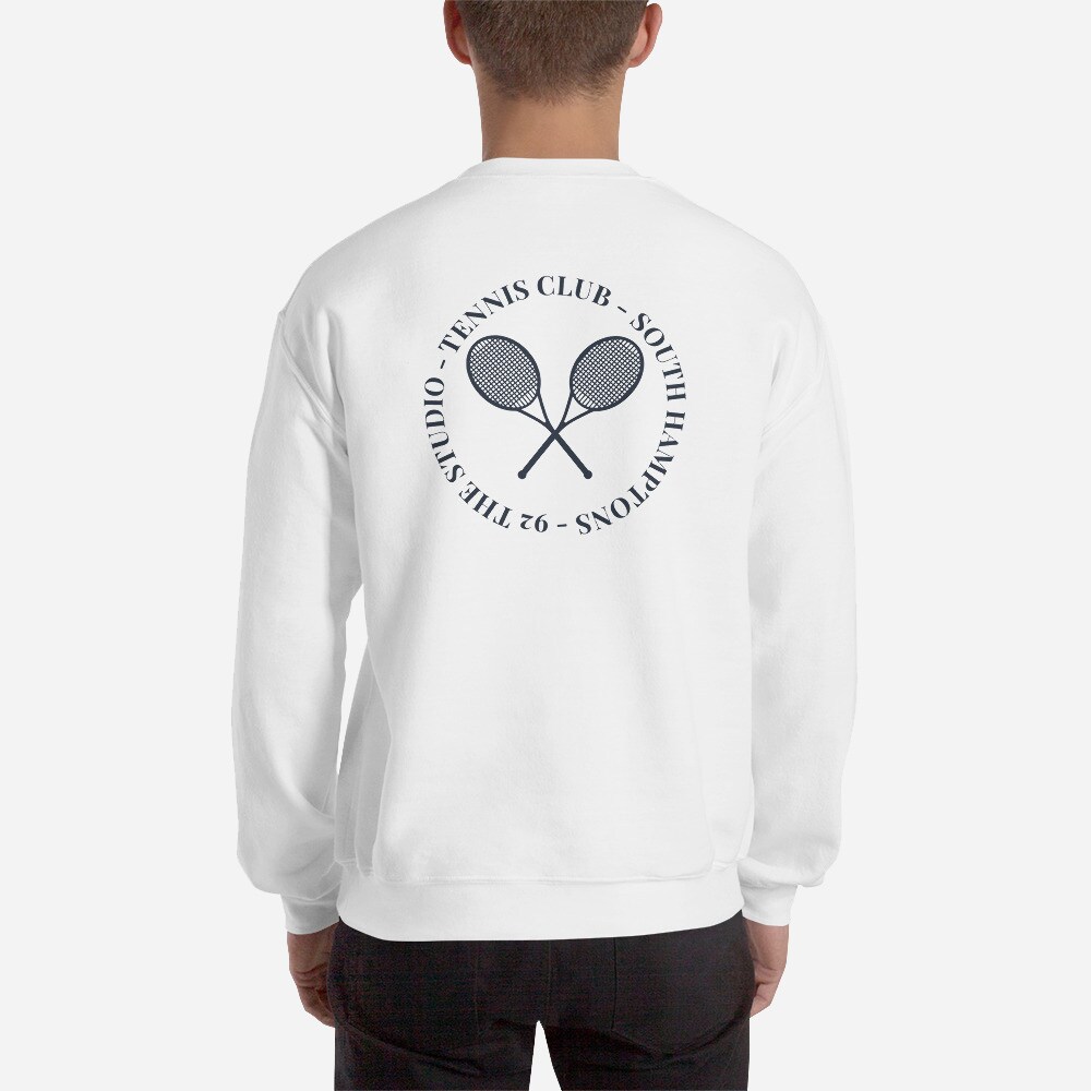 Tennis Sweatshirt White