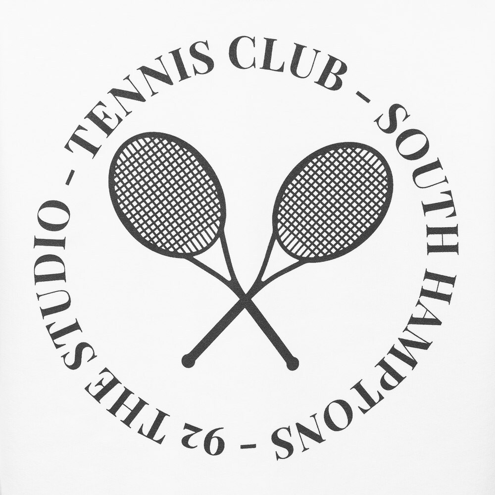 Tennis Sweatshirt White