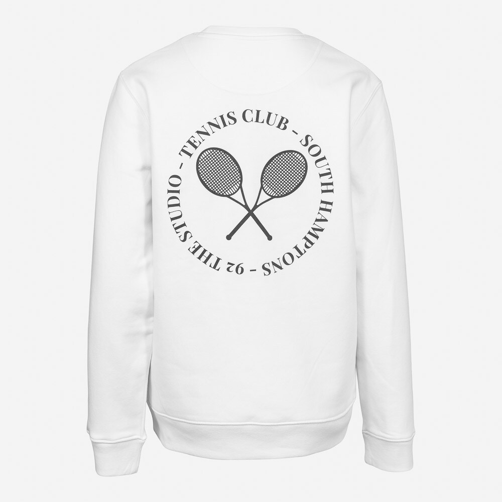 Tennis Sweatshirt White