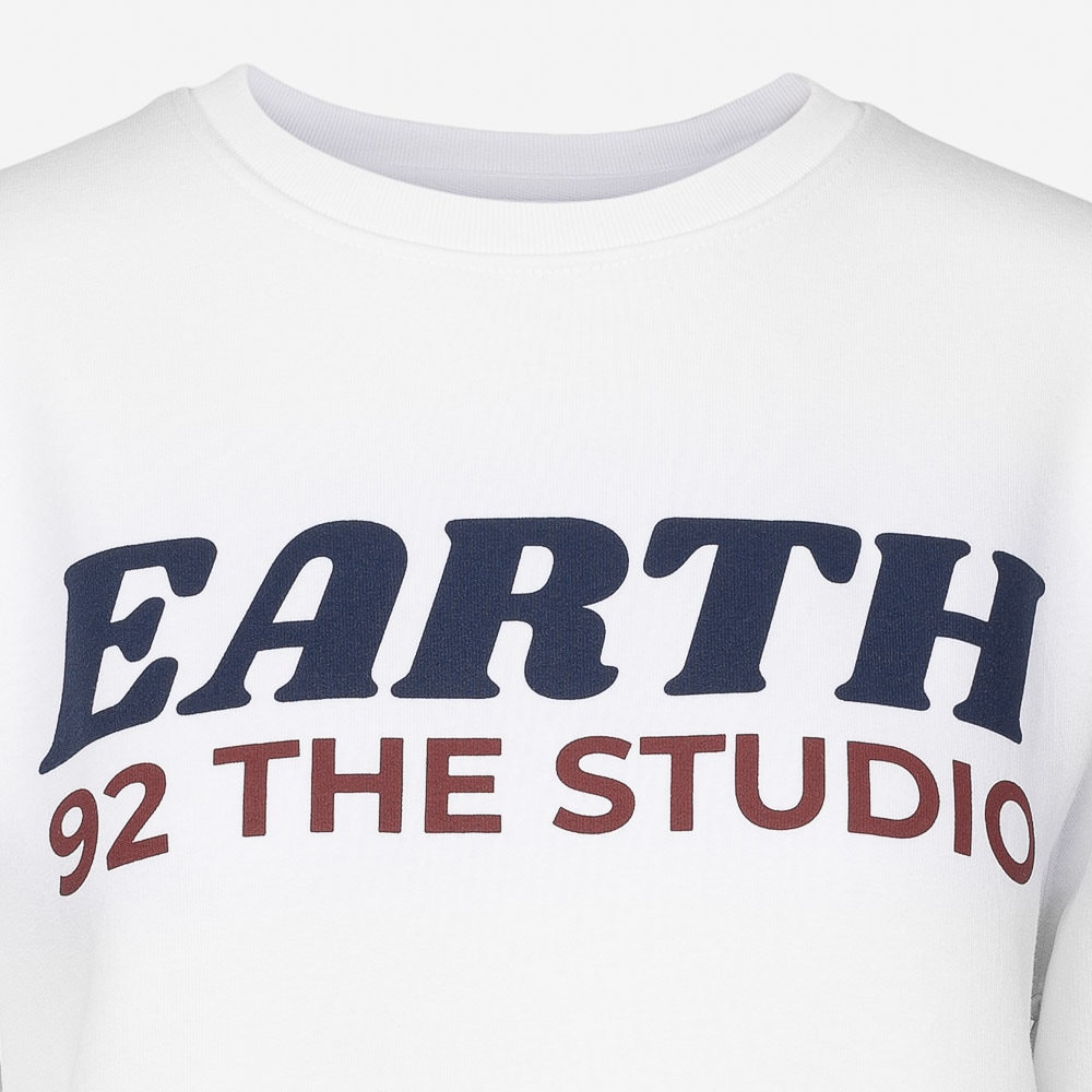 Earth Sweatshirt White