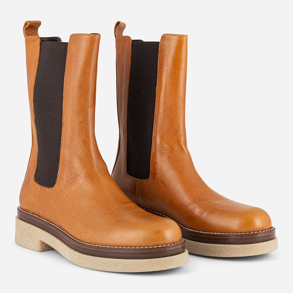 Ankle Boot - Vacchetta Cuoio