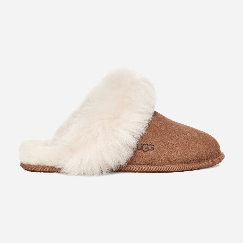 W Scuff Sis Chestnut