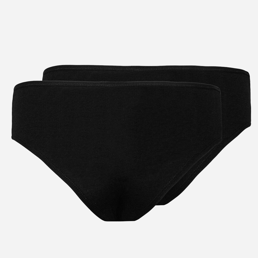 2-Pack Ladies Brief - Black
