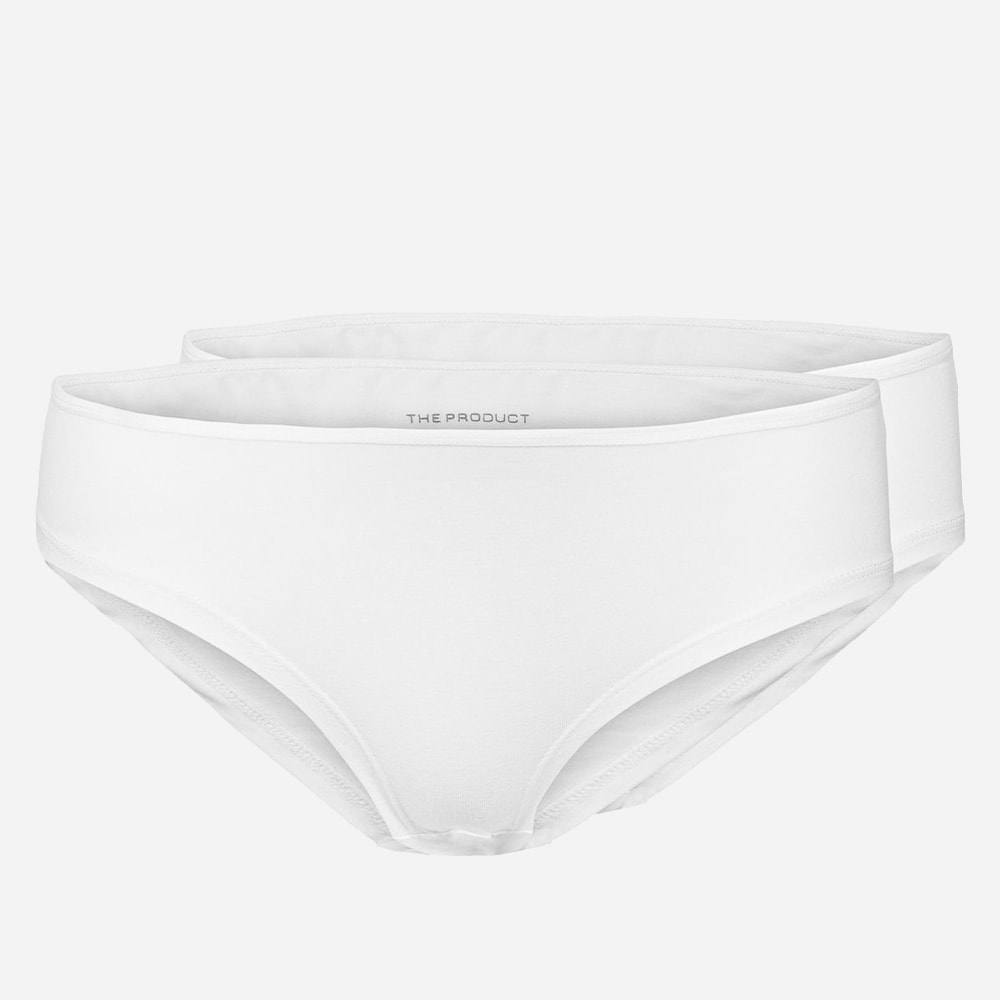 2-Pack Ladies Brief - White